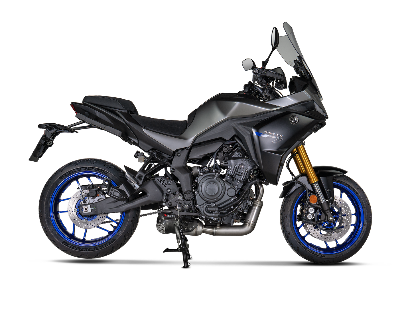 Akrapovič Uitlaat - Yamaha MT-07/FZ-07 2021-2026 & meer - Racing Line (SS)