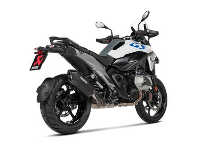 Akrapovič Uitlaat - BMW R 1300 GS / ADVENTURE 2024-2026 | R 1300 R / RS 2025-2026 - Slip-On Line (Titanium) - Motor Accessoires