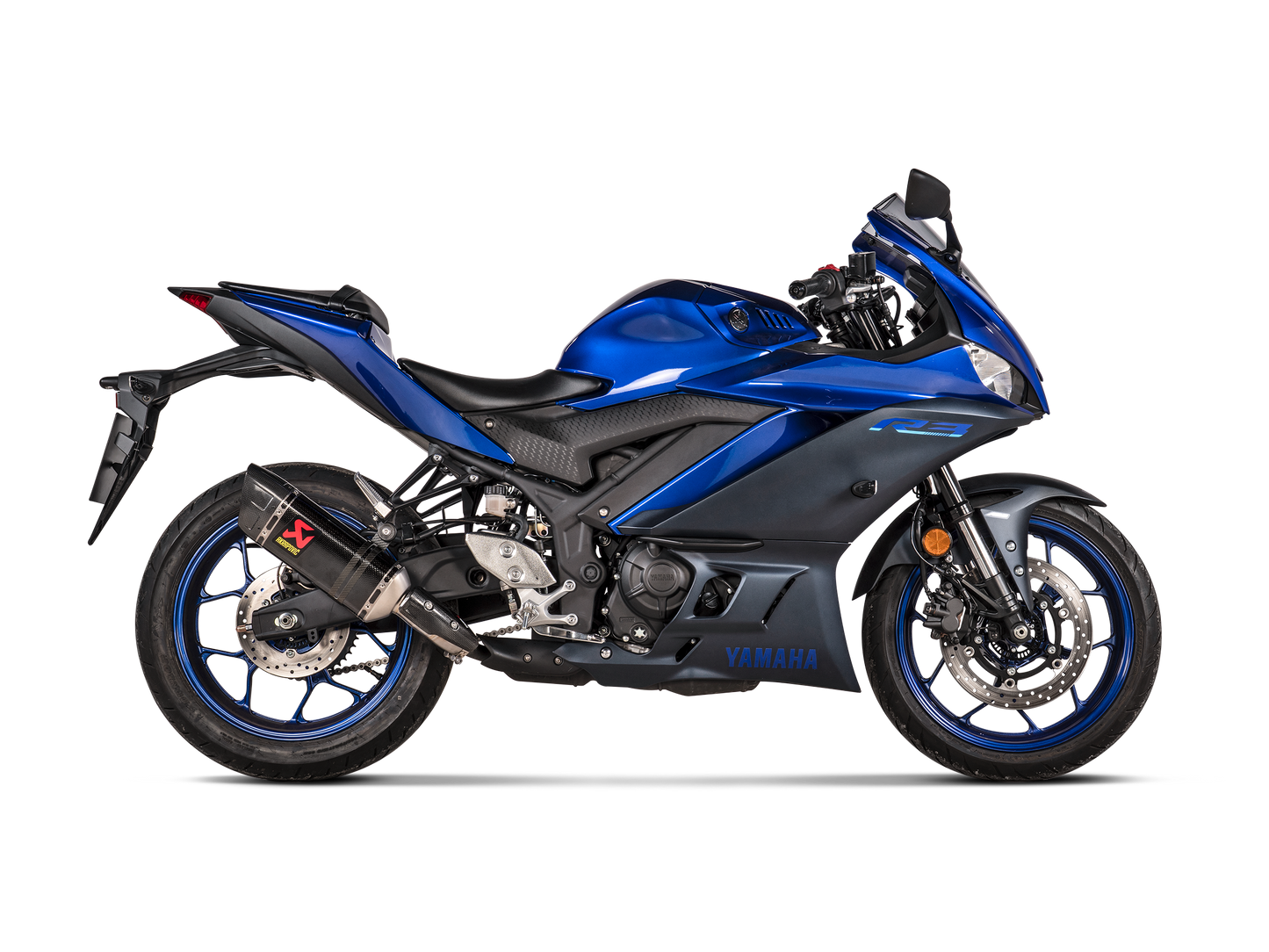 Akrapovič Uitlaat - Yamaha MT-03 2022-2026 | R3 2022-2026 - Slip-On Line (Carbon) - Motor Accessoires