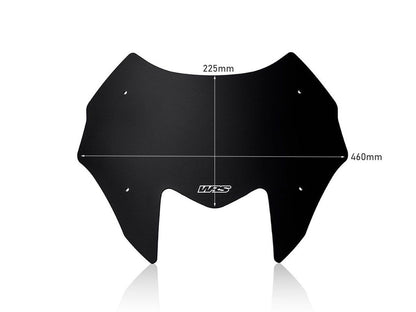 Vervangingsruit model sport WRS Yamaha T-Max '22- mat zwart