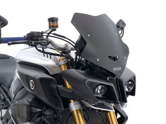 Vervangingsruit model sport WRS Yamaha MT-10 / SP '16-21 mat zwart