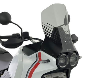WRS Vervangingsruit - Ducati DesertX 2022-2025 | DesertX Rally 2024-2026 - Caponord - Licht Getint / Transparant