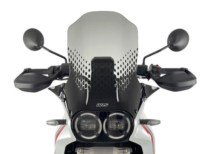 WRS Vervangingsruit - Ducati DesertX 2022-2025 | DesertX Rally 2024-2026 - Caponord - Licht Getint / Transparant