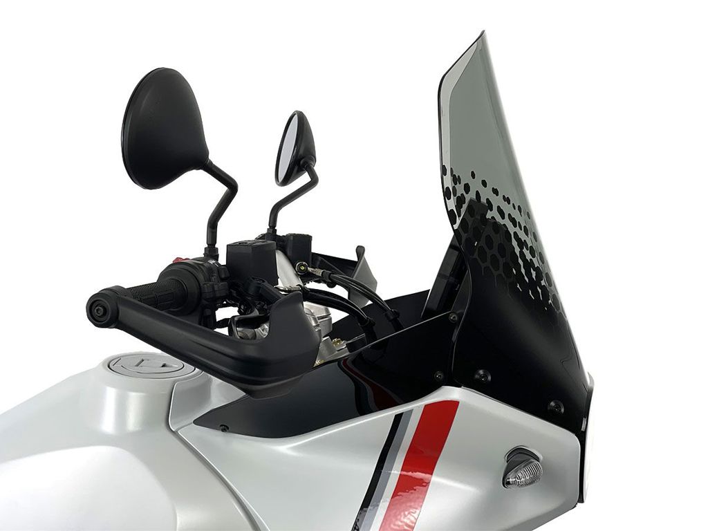 WRS Vervangingsruit - Ducati DesertX 2022-2025 | DesertX Rally 2024-2026 - Caponord - Licht Getint / Transparant