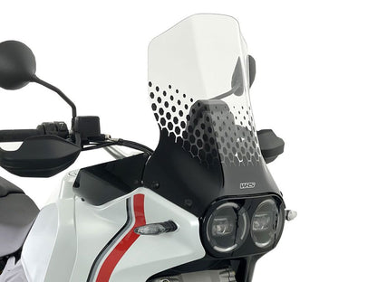 Vervangingsruit Caponord WRS Ducati Desert X '22- transparant