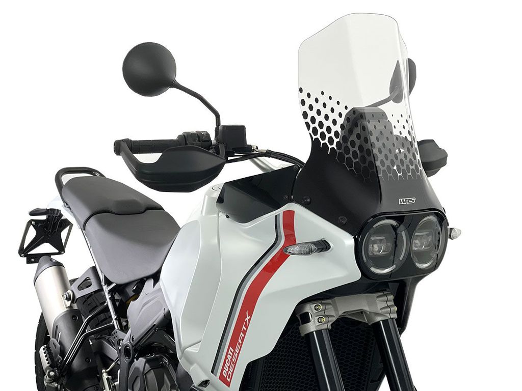 Vervangingsruit Caponord WRS Ducati Desert X '22- transparant