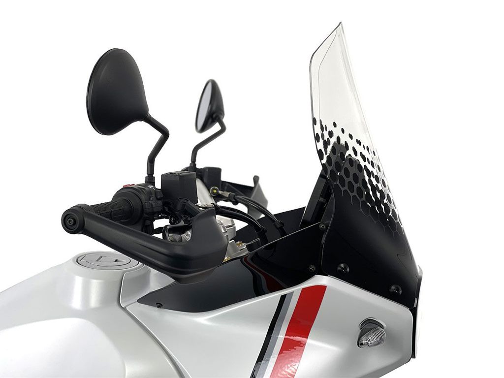 Vervangingsruit Caponord WRS Ducati Desert X '22- transparant