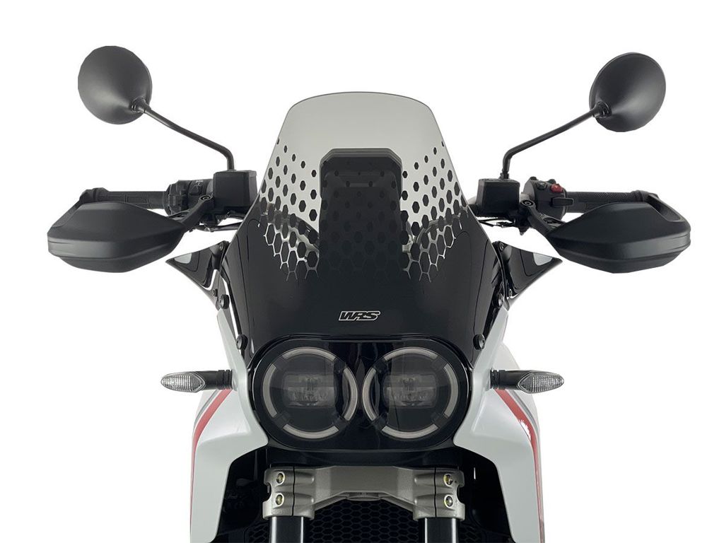 WRS Vervangingsruit - Ducati DesertX 2022-2025 | DesertX Rally 2024-2026 - Enduro - Licht Getint / Zwart