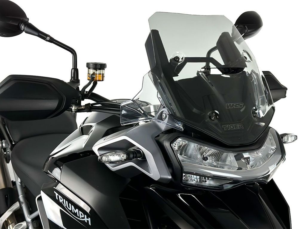 WRS Sport Windscherm - Triumph Tiger 1200 GT 2022-2026 | Tiger 1200 GT Explorer 2022-2026 en meer - Licht Getint / Transparant