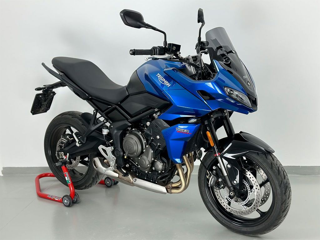 WRS Sport Windscherm - Triumph Tiger 660 Sport 2022-2026 - Donker Getint / Transparant