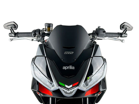 Vervangingsruit model sport WRS Aprilia Tuono 660 / V4 mat zwart