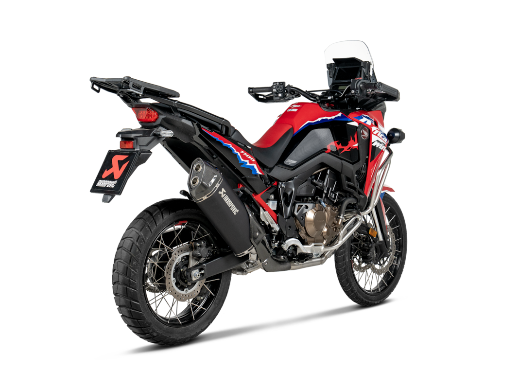 Akrapovic Uitlaat - Motor Accessoires - Honda CRF1100L Africa Twin - 2024 t/m 2026 - Slip-On Line (Titanium)