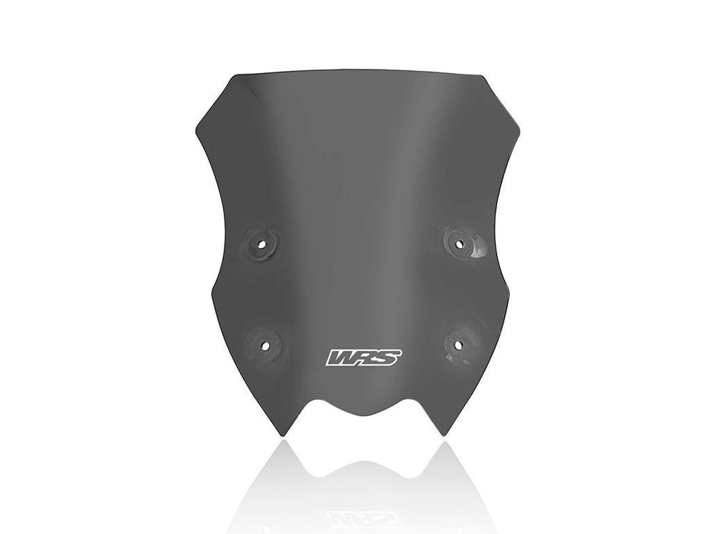 WRS Vervangingsruit - Kawasaki Z900 2020-2024 | Z900E (70kw) 2021-2024 - Sport - Donker Getint / Mat Zwart