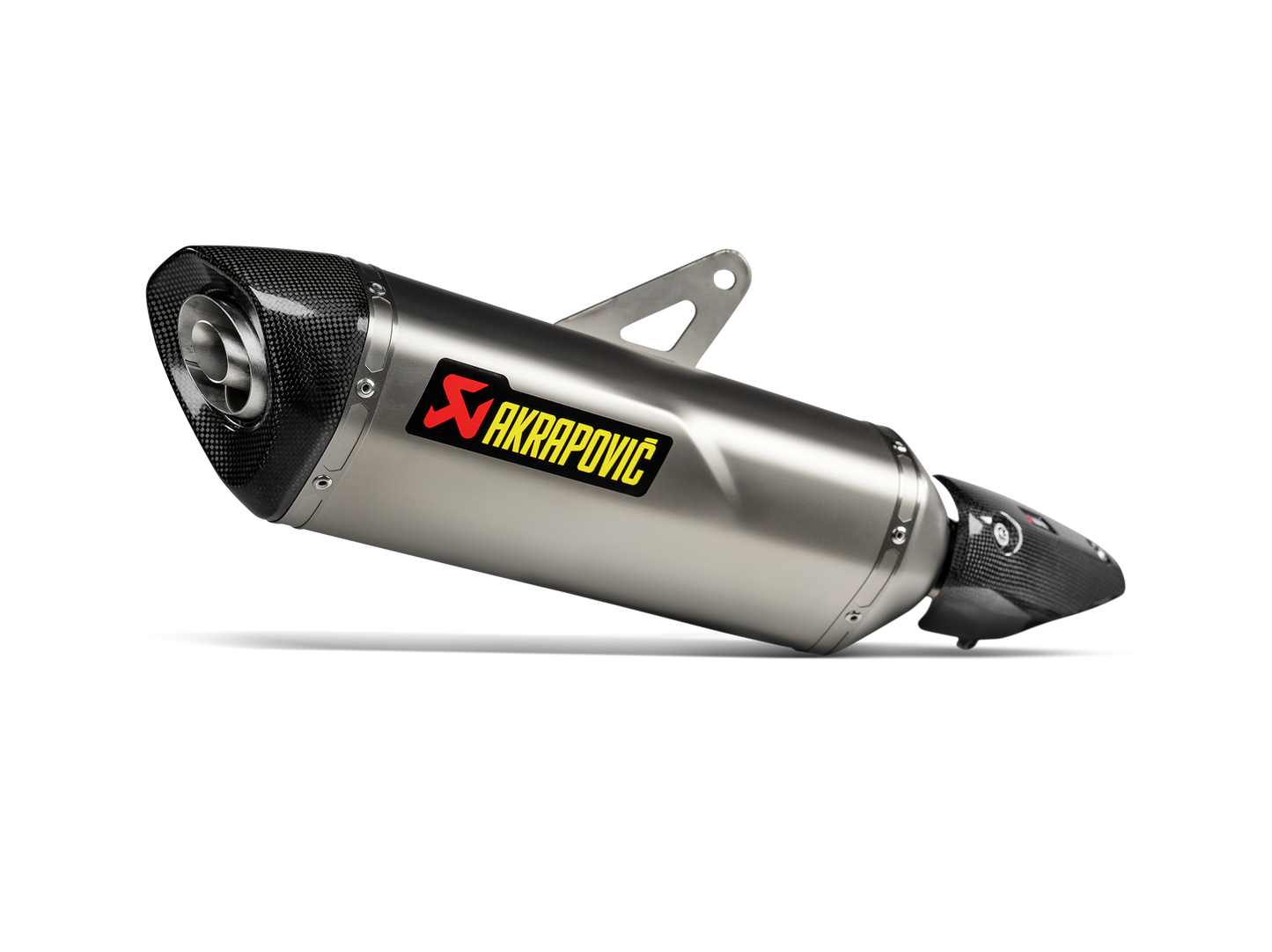 Akrapovič Uitlaat - Kawasaki Ninja 7 / Z7 Hybrid 2024-2024 - Slip-On Line (Titanium) - Motor Accessoires