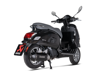 Akrapovič Uitlaat - Vespa GTS 125 / Super / SuperSport / SuperTech 2024-2026 - Slip-On Line (SS) - Motor Accessoires