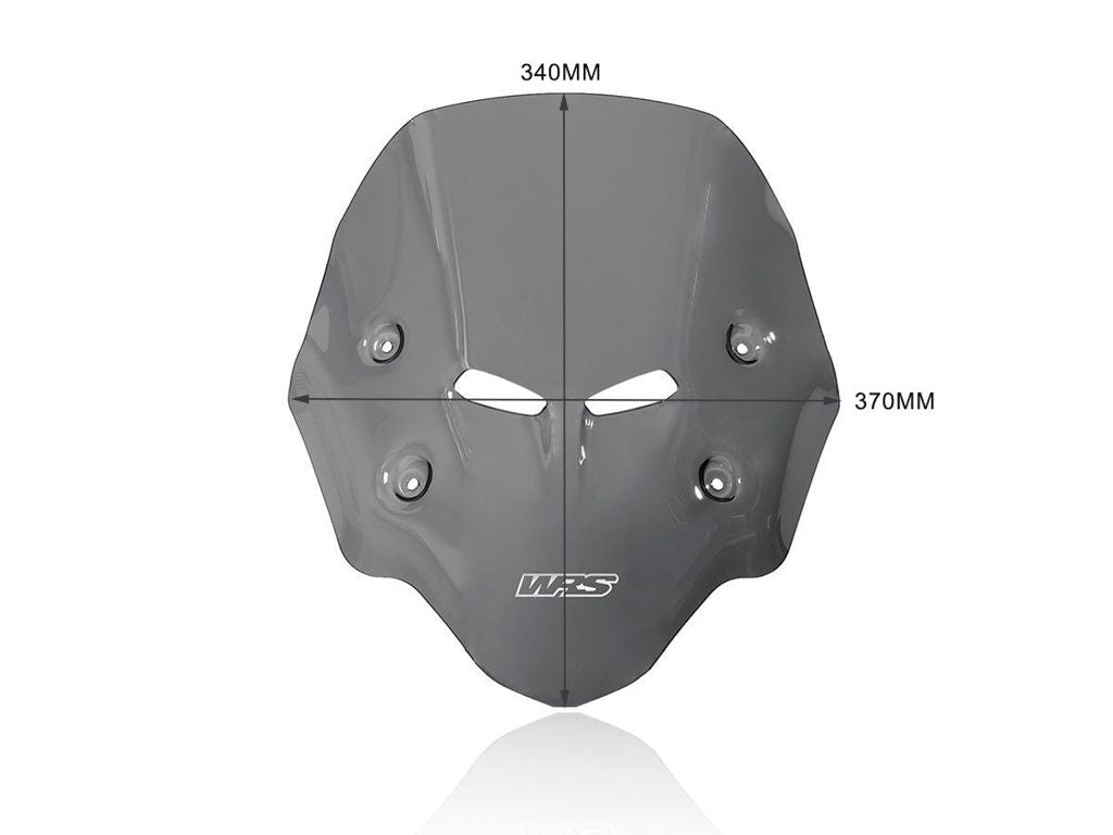 WRS Vervangingsruit - Honda CB500X 2016-2026 - Sport - Donker Getint / Transparant