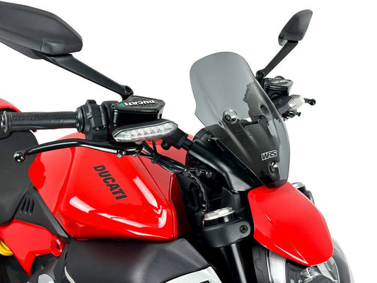 Vervangingsruit model sport WRS Ducati Diavel V4 '23- donker getint