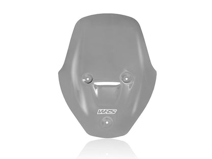 WRS Windscherm - Ducati Diavel V4 2023-2026 - Touring - Transparant / Mat Zwart en meer