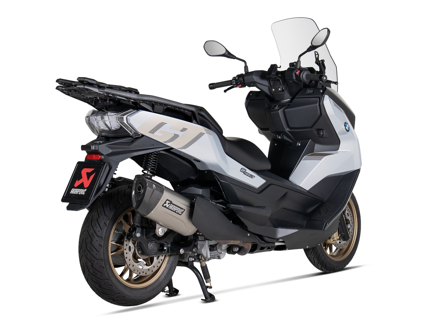 Akrapovič Uitlaat - BMW C 400 X / GT 2025-2026 - Slip-On Line (Titanium) - Motor Accessoires