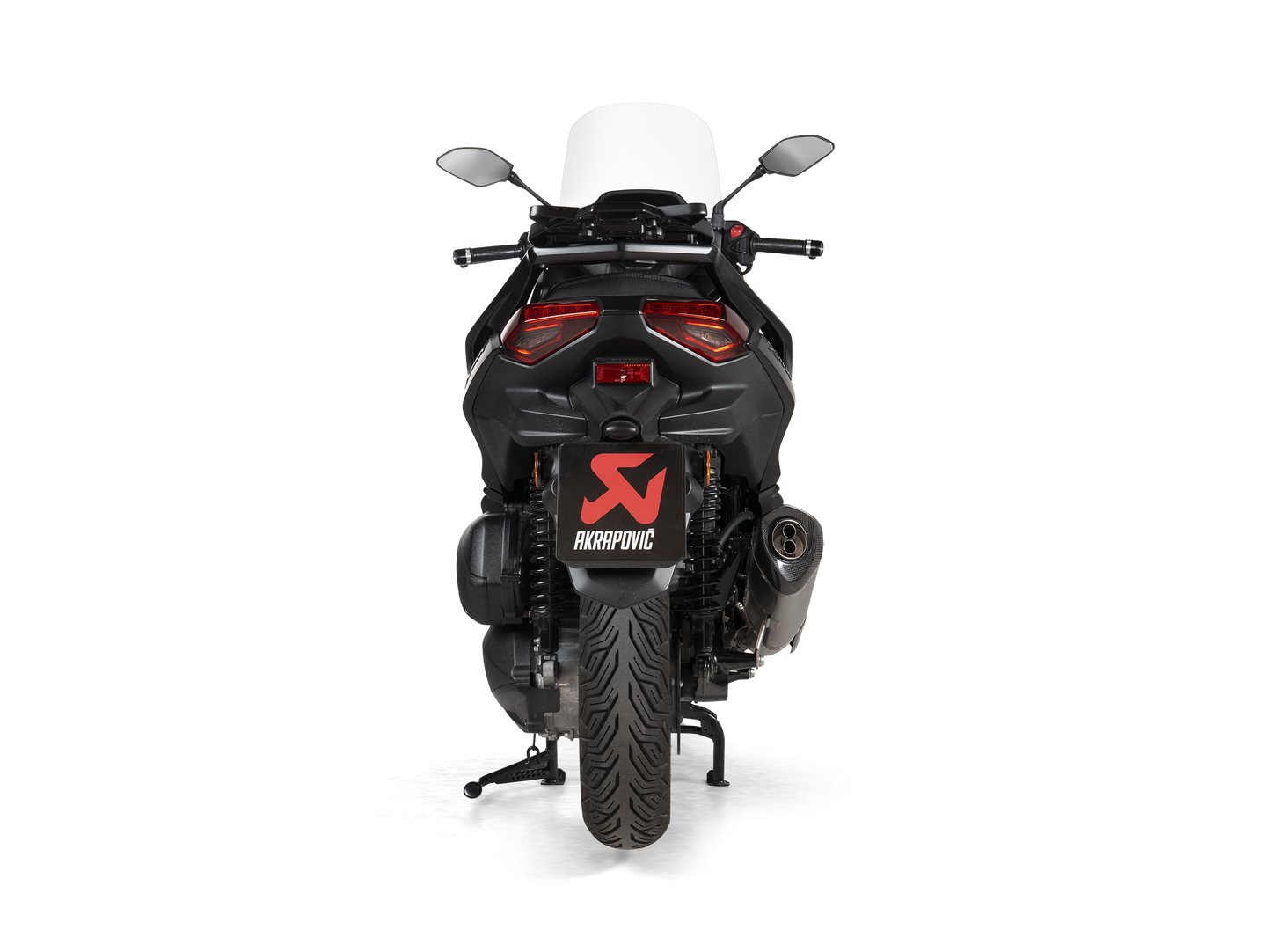 Akrapovič Uitlaat - Yamaha Tricity 300 2025-2026 | XMAX 300 2025-2026 - Slip-On Line (SS) - Motor Accessoires