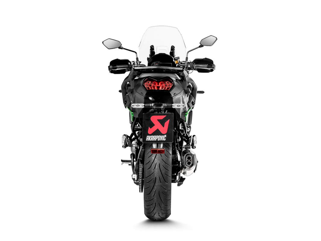 Akrapovic Uitlaat - Motor Accessoires - Kawasaki Versys 1000 - 2019 t/m 2024 - Slip-On Line (Titanium)