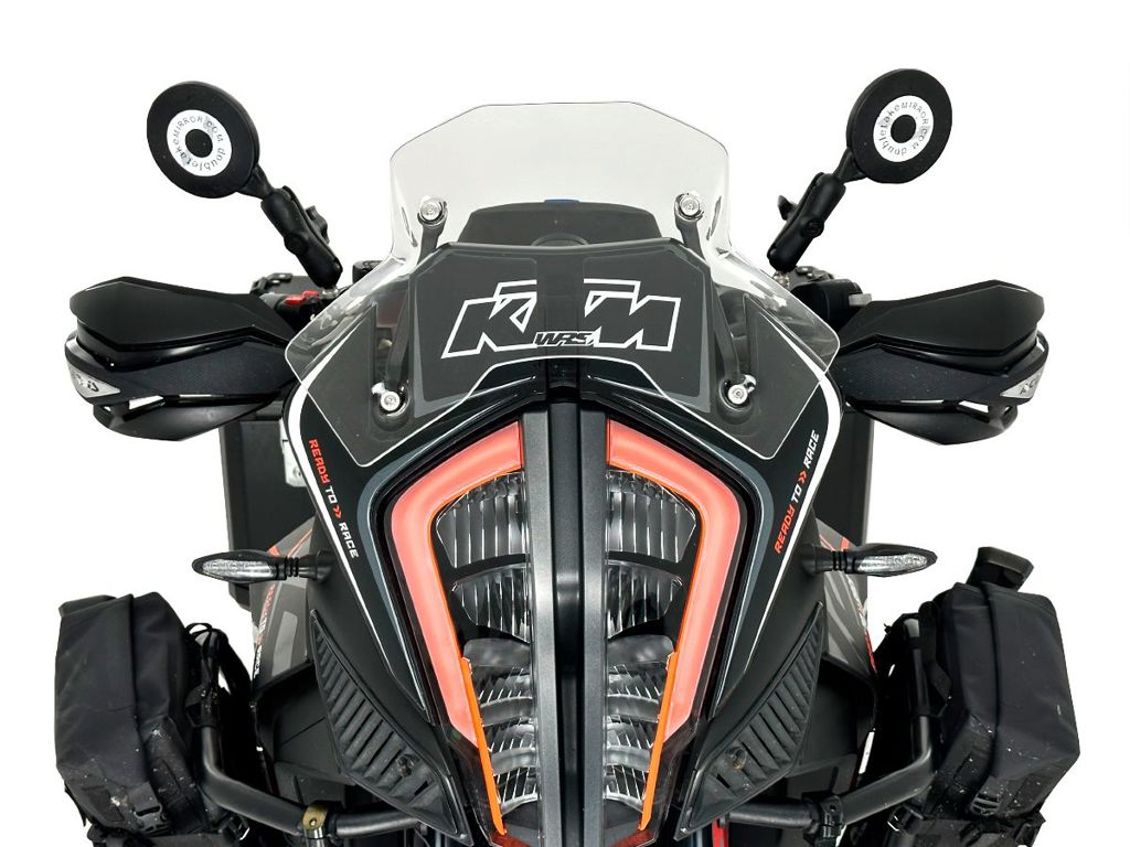 WRS Vervangingsruit - KTM 1290 Super Adventure R 2017-2020 | 1290 Super Adventure S 2017-2020 - Sport - Transparant / Mat Zwart en meer