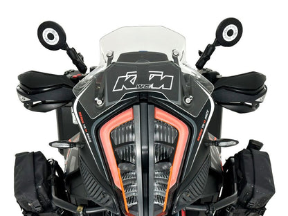 WRS Vervangingsruit - KTM 1290 Super Adventure R 2017-2020 | 1290 Super Adventure S 2017-2020 - Sport - Transparant / Mat Zwart en meer