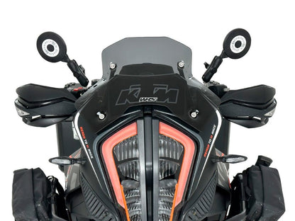 WRS Vervangingsruit - KTM 1290 Super Adventure R 2017-2020 | 1290 Super Adventure S 2017-2020 - Sport - Transparant / Mat Zwart en meer