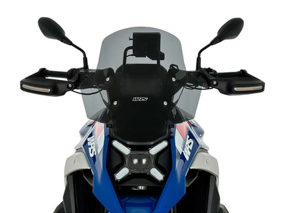 WRS Windscherm - BMW R1300GS Adventure zonder radar 2024-2026 | R1300GS zonder radar 2023-2026 - Standaard - Transparant / Licht Getint en meer