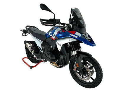 WRS Windscherm - BMW R1300GS Adventure zonder radar 2024-2026 | R1300GS zonder radar 2023-2026 - Enduro - Donker Getint / Transparant