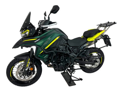 WRS Windscherm - Benelli TRK 702 2023-2026 | TRK 702 X 2023-2026 - Sport - Transparant / Mat Zwart en meer