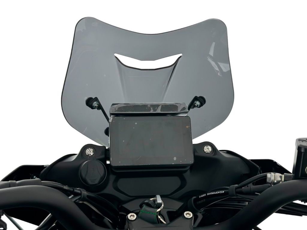 WRS Windscherm - Benelli TRK 702 2023-2026 | TRK 702 X 2023-2026 - Sport - Transparant / Mat Zwart en meer
