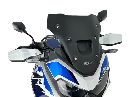WRS Windscherm - Honda CRF1100L Africa Twin 2024-2026 - Enduro - Donker Getint / Mat Zwart