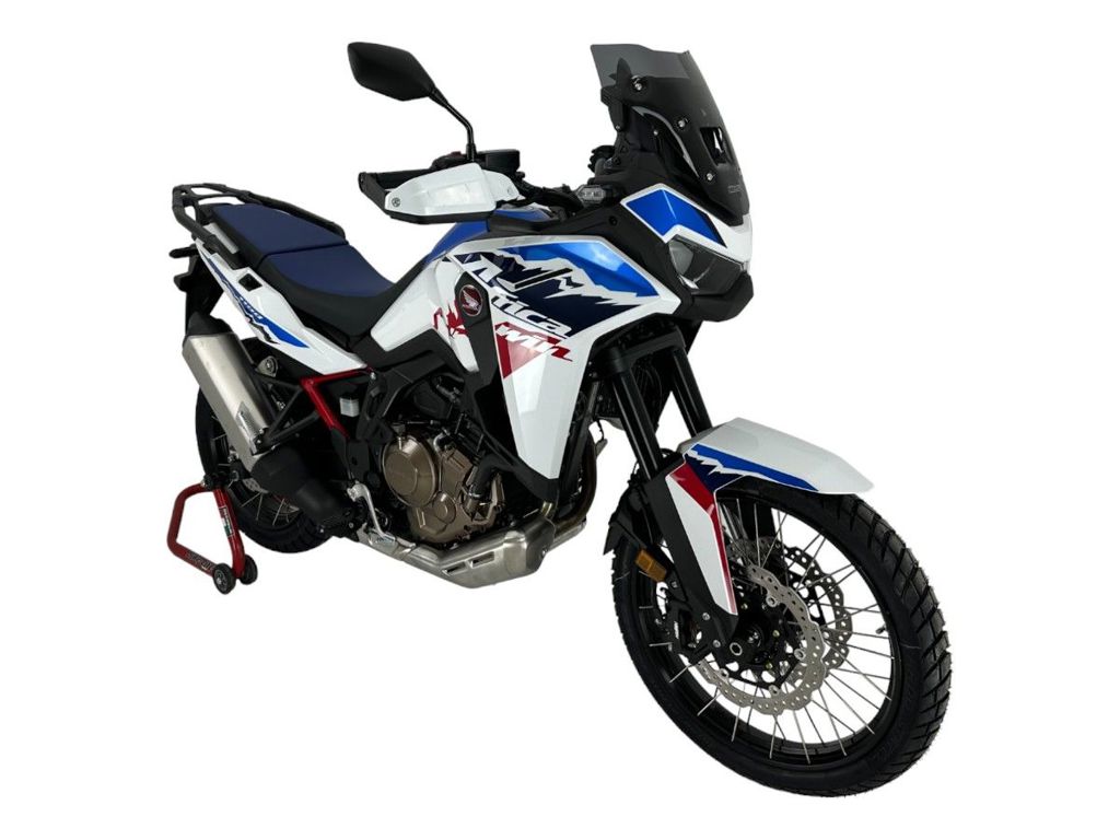 WRS Windscherm - Honda CRF1100L Africa Twin 2024-2026 - Enduro - Donker Getint / Mat Zwart