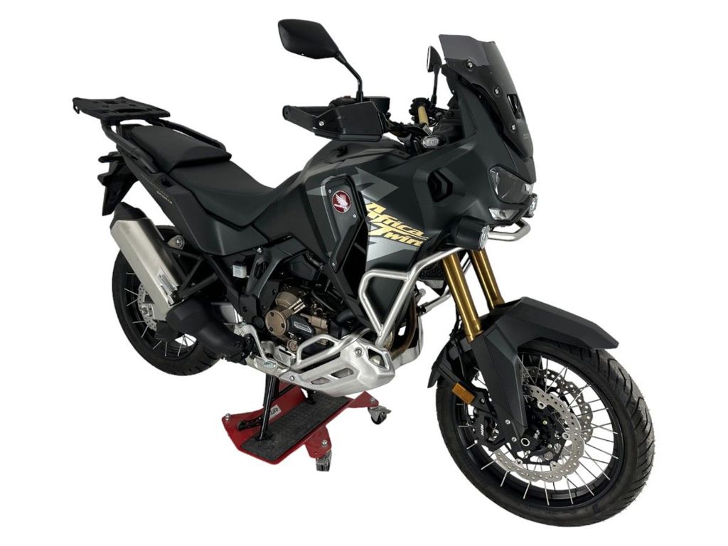 WRS Windscherm - Honda CRF1100L Africa Twin Adventure Sports 2024-2026 - Sport - Transparant / Mat Zwart en meer