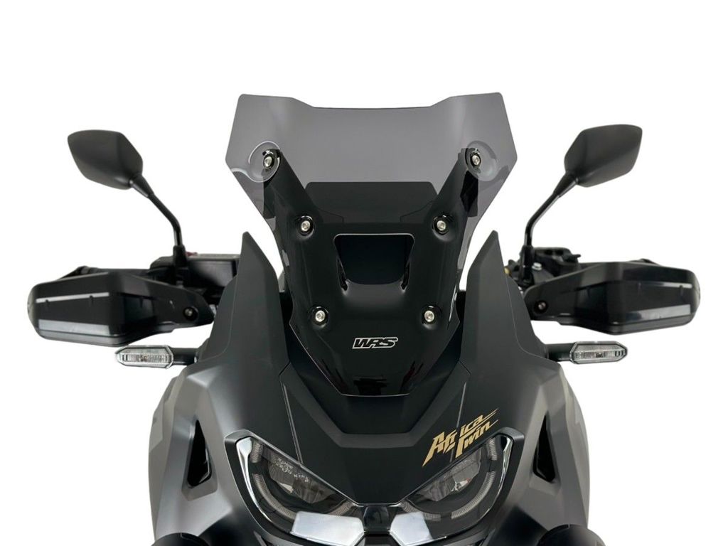 WRS Windscherm - Honda CRF1100L Africa Twin Adventure Sports 2024-2026 - Sport - Transparant / Mat Zwart en meer