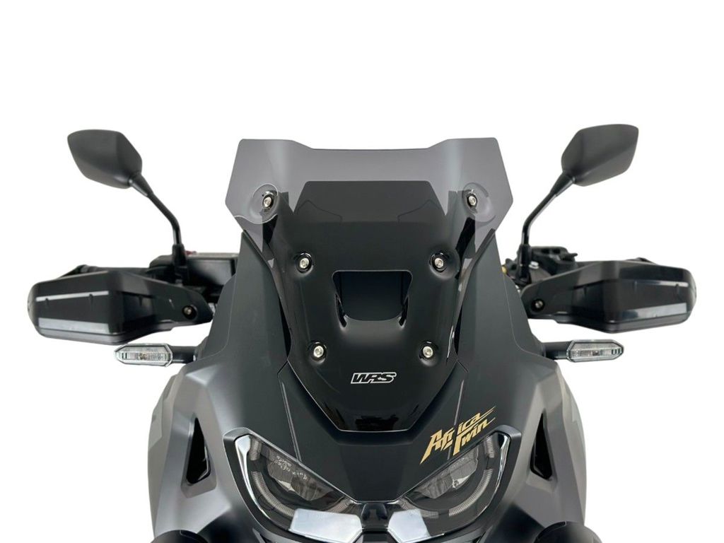 WRS Windscherm - Honda CRF1100L Africa Twin Adventure Sports 2024-2026 - Sport - Transparant / Mat Zwart en meer