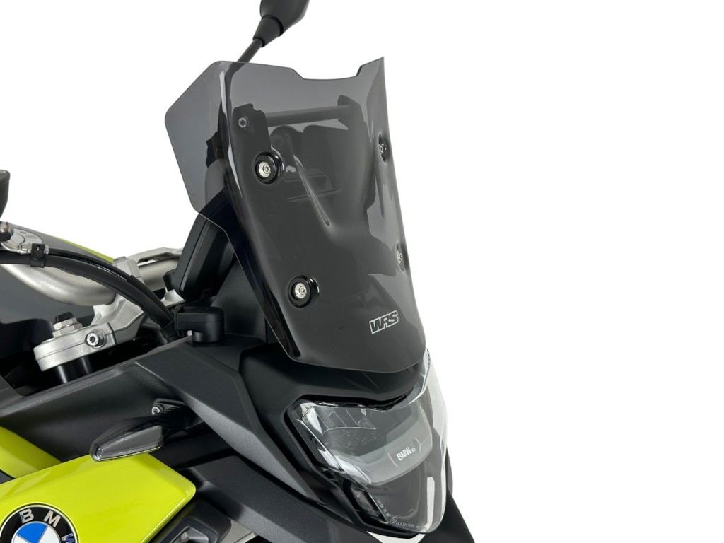 WRS Windscherm - BMW F900GS 2024-2026 - Enduro - Transparant / Mat Zwart en meer