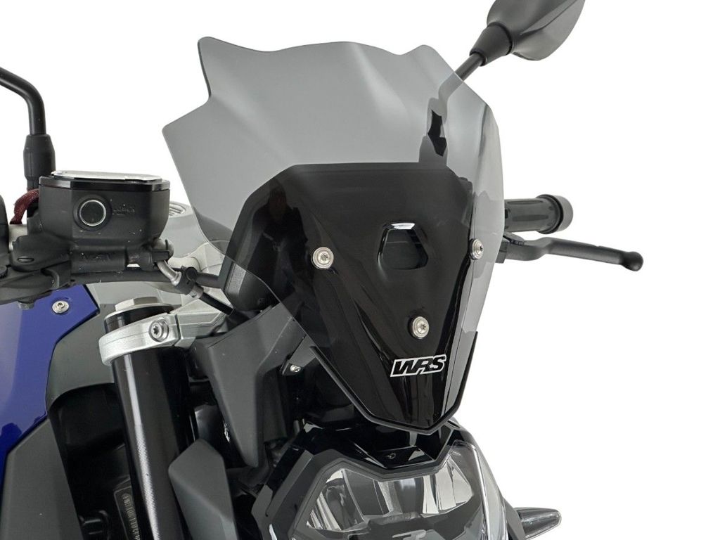 WRS Windscherm - BMW F900R 2020-2026 - Touring - Transparant / Mat Zwart en meer