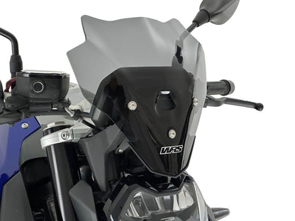 WRS Windscherm - BMW F900R 2020-2026 - Touring - Transparant / Mat Zwart en meer
