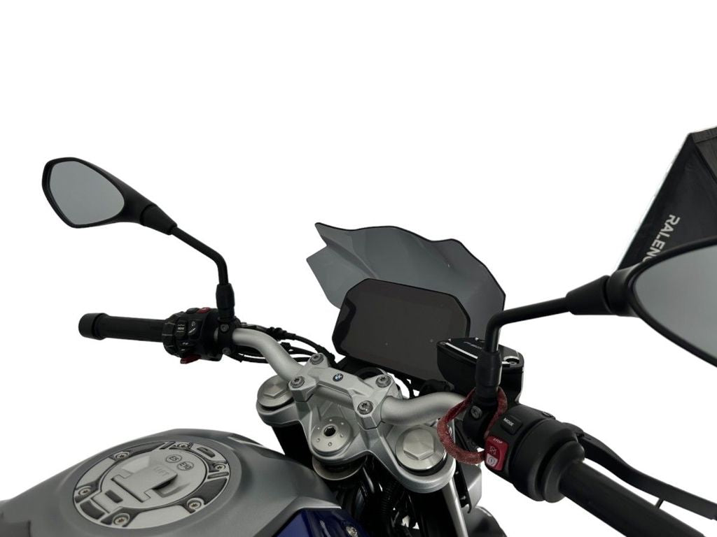 WRS Windscherm - BMW F900R 2020-2026 - Touring - Transparant / Mat Zwart en meer