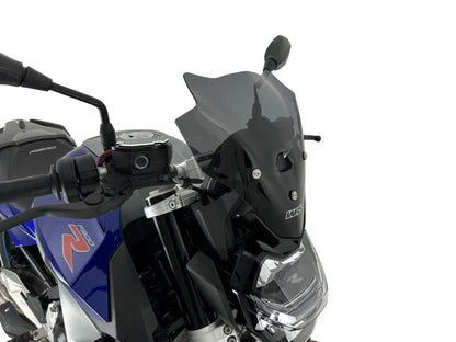 WRS Windscherm - BMW F900R 2020-2026 - Touring - Transparant / Mat Zwart en meer