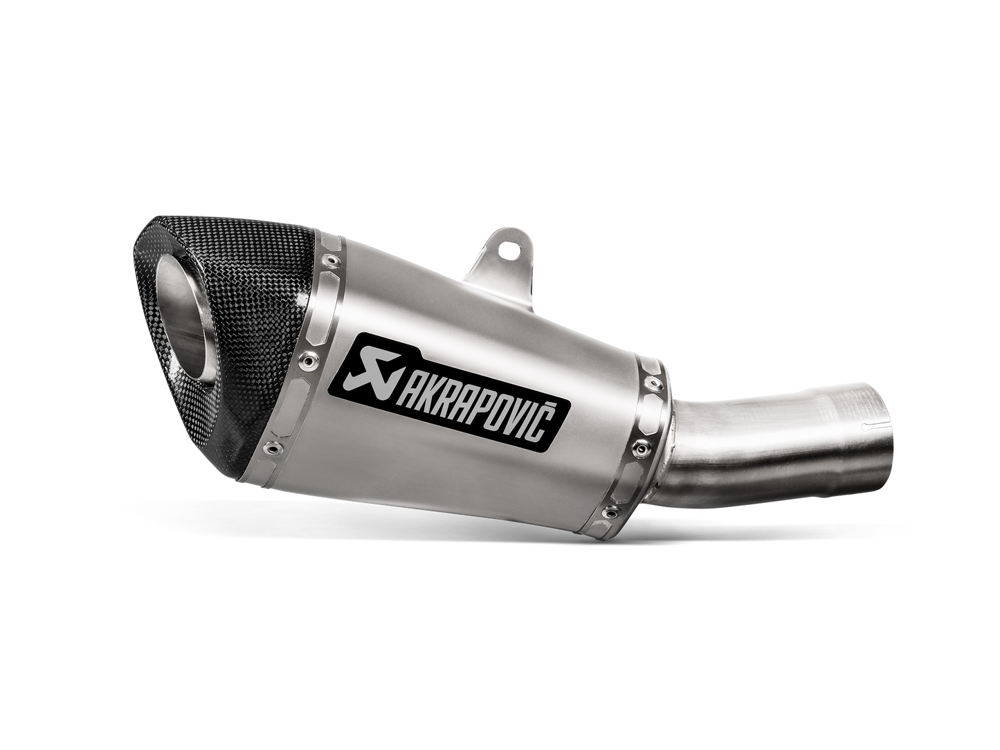 Akrapovič Uitlaat - Honda CB1000 R 2018-2024 - Slip-On Line (Titanium) - Motor Accessoires