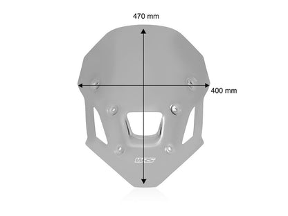 WRS Windscherm - Honda CRF1100L Africa Twin 2024-2026 - Touring - Transparant / Licht Getint en meer