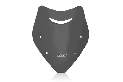 WRS Windscherm - Benelli TRK 702 2023-2026 | TRK 702 X 2023-2026 - Sport - Transparant / Mat Zwart en meer