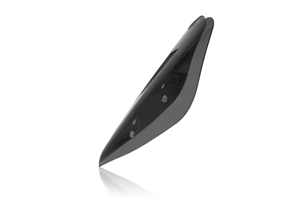 WRS Windscherm - Benelli TRK 702 2023-2026 | TRK 702 X 2023-2026 - Sport - Transparant / Mat Zwart en meer