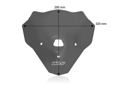 WRS Windscherm - BMW F900R 2020-2026 - Touring - Transparant / Mat Zwart en meer