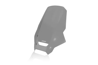 WRS Vervangingsruit - Honda NX500 2024-2026 - Caponord - Licht Getint / Transparant