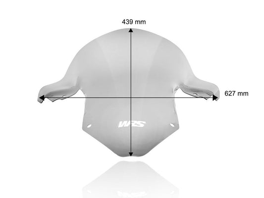 Vervangingsruit race WRS BMW S1000RR '19- / M1000RR '20-22 donker getint