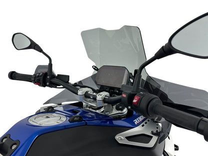 WRS Windscherm - BMW R1300GS Adventure met radar 2024-2026 | R1300GS met radar 2023-2026 - Caponord - Licht Getint / Transparant